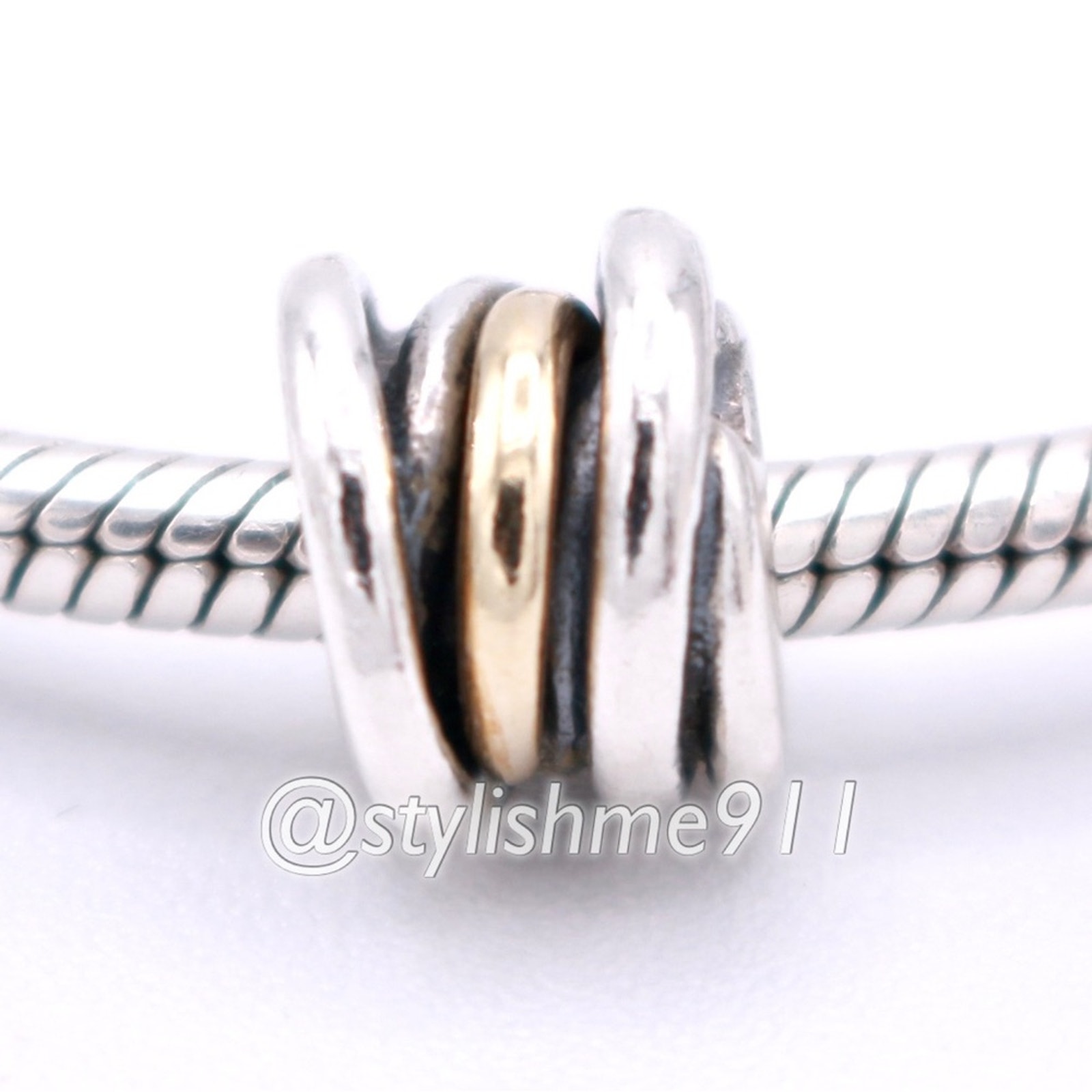 Authentic Pandora Retired Ring Cluster Charm - 790153